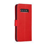 Custodia portafoglio in pelle flip per Samsung Galaxy S10e