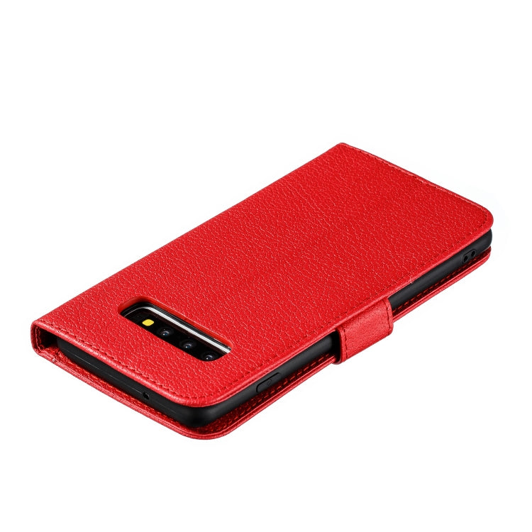 Custodia portafoglio in pelle flip per Samsung Galaxy S10e
