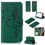 Custodia portafoglio in pelle flip per Samsung Galaxy S10e