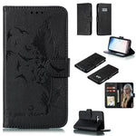 Custodia portafoglio in pelle flip per Samsung Galaxy S10e