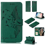 Custodia portafoglio in pelle flip per Samsung Galaxy S10e