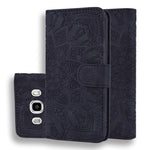 Custodia portafoglio in pelle con slot carte per Galaxy J5 2016