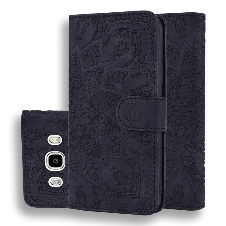 Custodia portafoglio in pelle con slot carte per Galaxy J5 2016