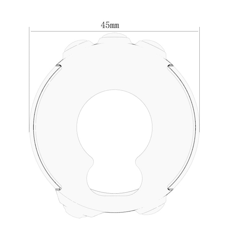 Custodia protettiva in silicone per smartwatch, host non incluso, for Garmin Fenix 5S, for Garmin Fenix 5X, for Garmin Fenix 5