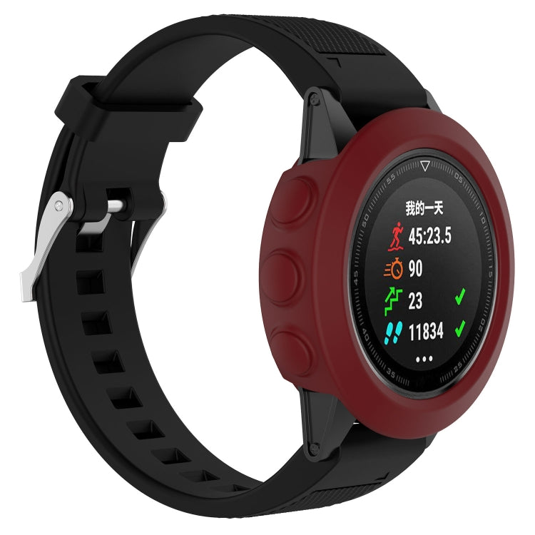 Custodia protettiva in silicone per smartwatch, host non incluso, for Garmin Fenix 5S, for Garmin Fenix 5X, for Garmin Fenix 5