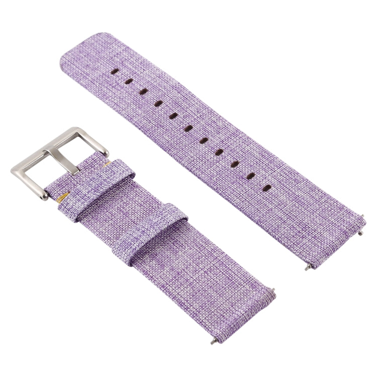 Cinturino da polso in tela di moda semplice per Fitbit Versa