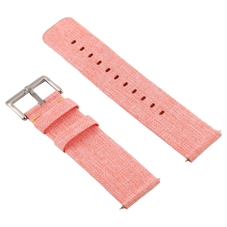 Cinturino da polso in tela di moda semplice per Fitbit Versa