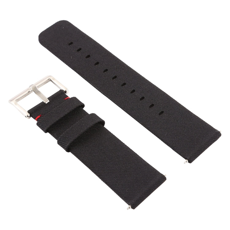 Cinturino da polso in tela di moda semplice per Fitbit Versa