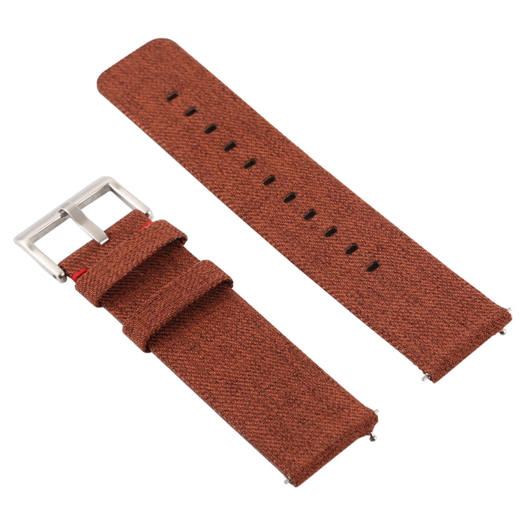 Cinturino da polso in tela di moda semplice per Fitbit Versa
