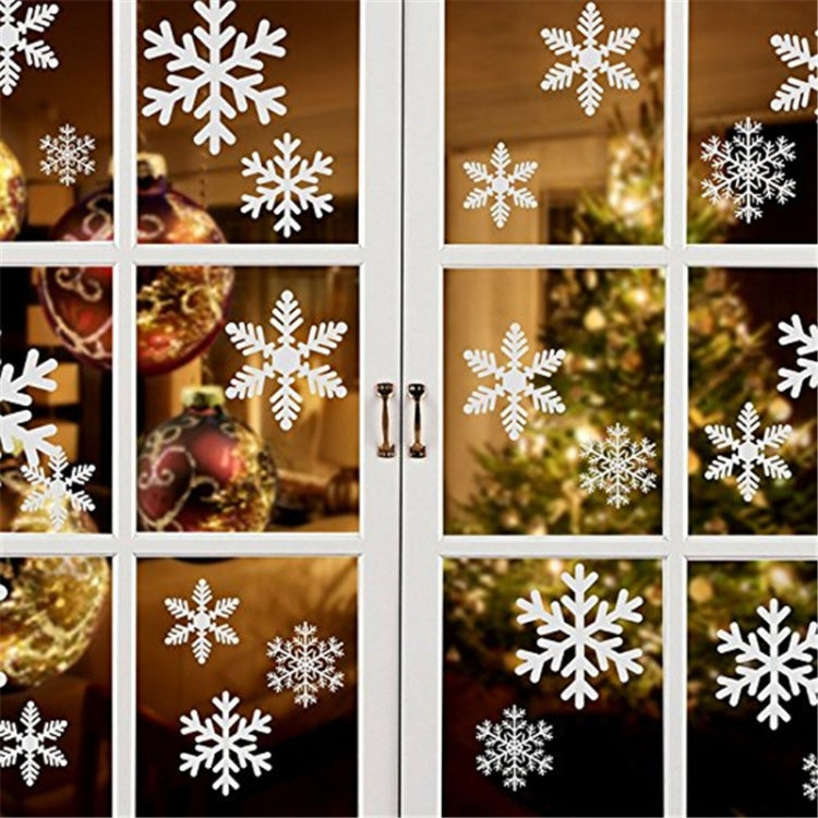 Creative Window Glass Door Rimovibile Natale Capodanno Festival Wall Sticker Decorazione