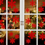 Creative Window Glass Door Rimovibile Natale Capodanno Festival Wall Sticker Decorazione