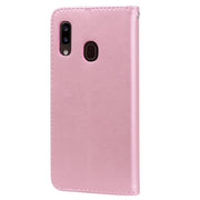Custodia portafoglio in pelle sintetica per Galaxy A20e
