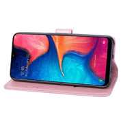 Custodia portafoglio in pelle sintetica per Galaxy A20e