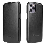 Custodia in pelle PU Fierre Shann per iPhone 12