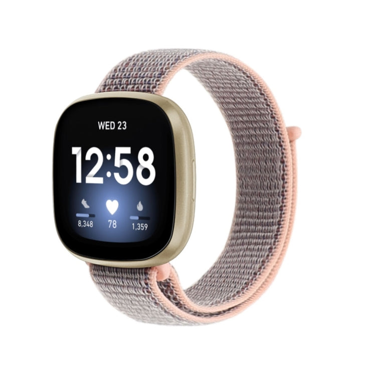 Per cinturino di ricambio con cinturino in nylon per Fitbit Versa 3