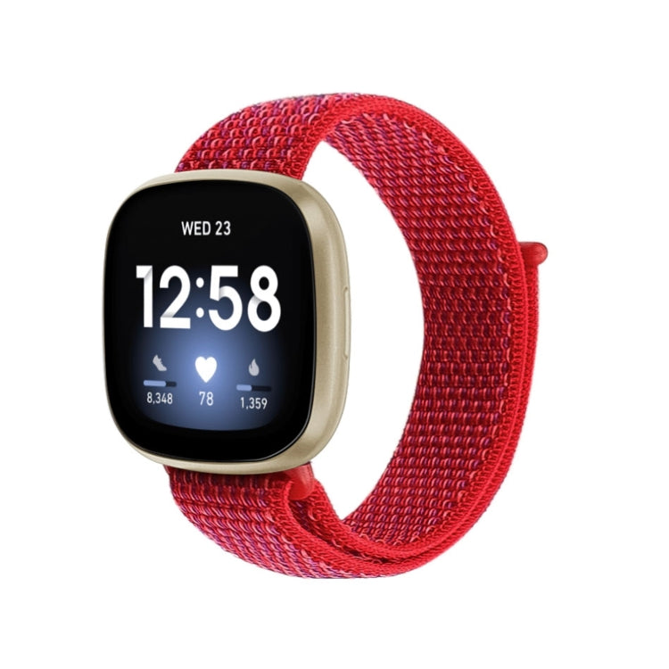 Per cinturino di ricambio con cinturino in nylon per Fitbit Versa 3