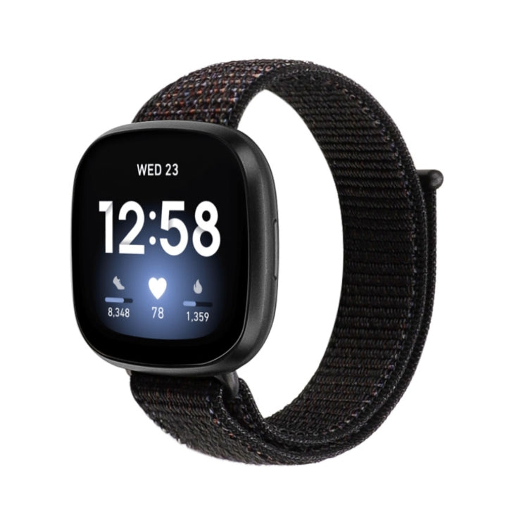 Per cinturino di ricambio con cinturino in nylon per Fitbit Versa 3