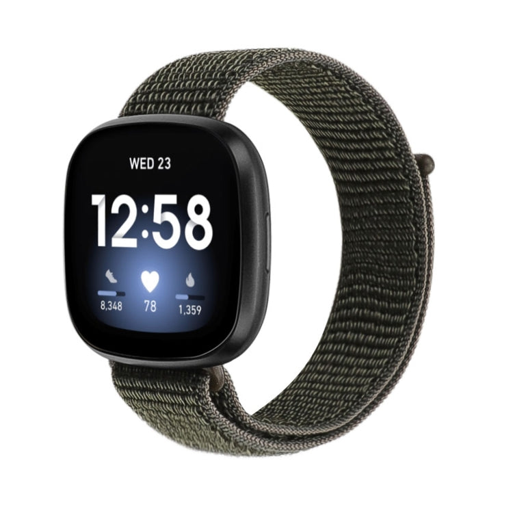 Per cinturino di ricambio con cinturino in nylon per Fitbit Versa 3