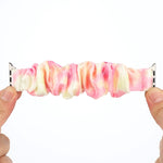 Cinturino per cinturino di ricambio con anello per capelli in flanella, For Apple Watch Ultra 49mm / Series 8&7 45mm / SE 2&6&SE&5&4 44mm / 3&2&1 42mm, For Apple Watch Series 7 45mm / 6 & SE & 5 & 4 44mm / 3 & 2 & 1 42mm