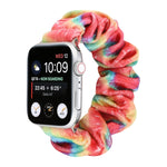 Cinturino per cinturino di ricambio con anello per capelli in flanella, For Apple Watch Ultra 49mm / Series 8&7 45mm / SE 2&6&SE&5&4 44mm / 3&2&1 42mm, For Apple Watch Series 7 45mm / 6 & SE & 5 & 4 44mm / 3 & 2 & 1 42mm