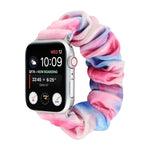 Cinturino per cinturino di ricambio con anello per capelli in flanella, For Apple Watch Series 8&7 41mm / SE 2&6&SE&5&4 40mm / 3&2&1 38mm, For Apple Watch Series 7 41mm / 6 & SE & 5 & 4 40mm / 3 & 2 & 1 38mm