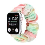 Cinturino per cinturino di ricambio con anello per capelli in flanella, For Apple Watch Series 8&7 41mm / SE 2&6&SE&5&4 40mm / 3&2&1 38mm, For Apple Watch Series 7 41mm / 6 & SE & 5 & 4 40mm / 3 & 2 & 1 38mm