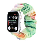 Cinturino per cinturino di ricambio con anello per capelli in flanella, For Apple Watch Series 8&7 41mm / SE 2&6&SE&5&4 40mm / 3&2&1 38mm, For Apple Watch Series 7 41mm / 6 & SE & 5 & 4 40mm / 3 & 2 & 1 38mm