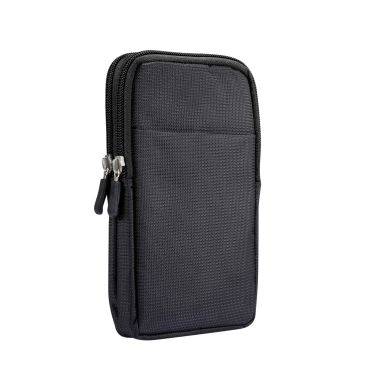 Sport Tempo libero Coulisse Piatto orizzontale Appeso Marsupio Custodia in pelle per telefono, adatta per smartphone da 6,7-6,9 pollici