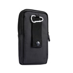 Sport Tempo libero Coulisse Piatto orizzontale Appeso Marsupio Custodia in pelle per telefono, adatta per smartphone da 6,7-6,9 pollici