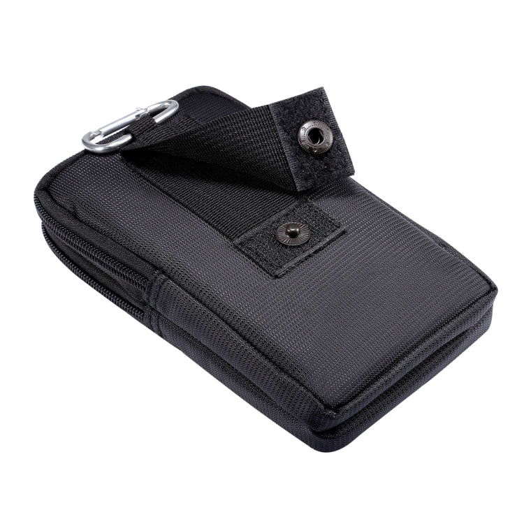 Sport Tempo libero Coulisse Piatto orizzontale Appeso Marsupio Custodia in pelle per telefono, adatta per smartphone da 6,7-6,9 pollici