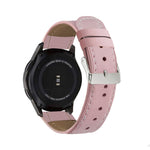 Cinturino di ricambio per cinturino di ricambio in vera pelle con coda tonda, For Samsung Galaxy Watch 3 41mm, For Samsung Galaxy Watch 3 45mm, For Samsung Galaxy Watch 42mm, For Samsung Galaxy Watch 46mm