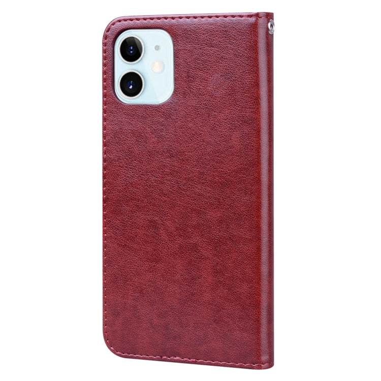 Custodia portafoglio in pelle PU rosa per iPhone 12/12 Pro