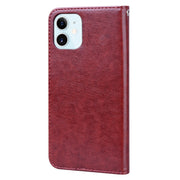 Custodia in pelle PU rosa per iPhone 12/12 Pro