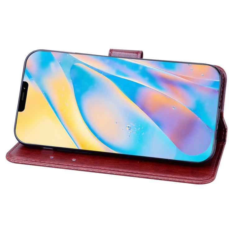 Custodia portafoglio in pelle PU rosa per iPhone 12/12 Pro