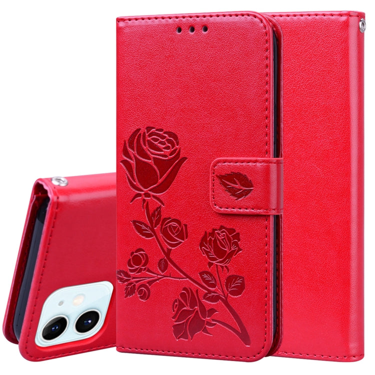 Custodia portafoglio in pelle PU rosa per iPhone 12/12 Pro