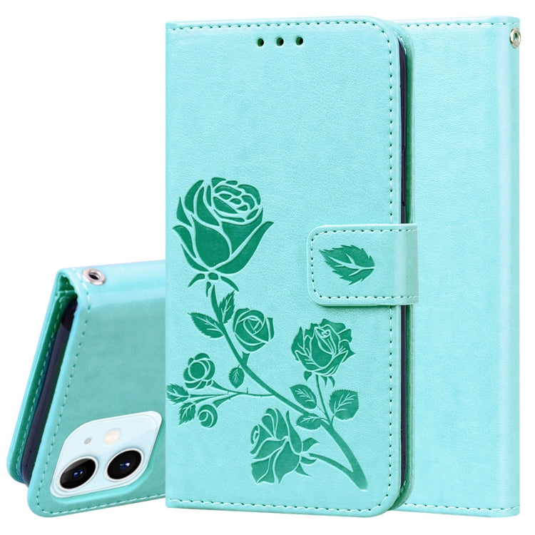 Custodia portafoglio in pelle PU rosa per iPhone 12/12 Pro