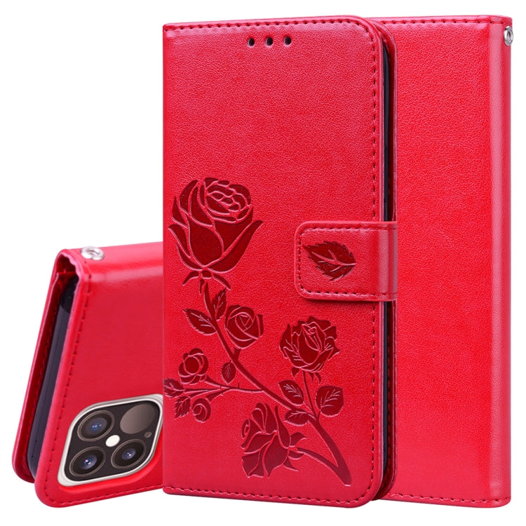 Custodia portafoglio in pelle PU rosa per iPhone 12/12 Pro