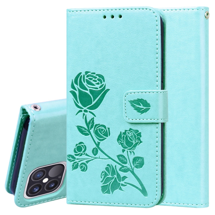 Custodia portafoglio in pelle PU rosa per iPhone 12/12 Pro
