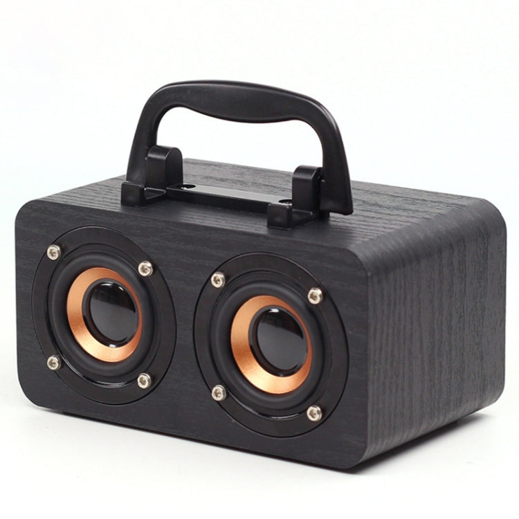 Altoparlanti subwoofer wireless retrò in legno