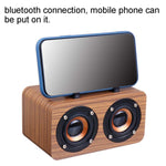 Altoparlanti subwoofer wireless in legno con Bluetooth