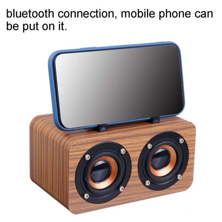 Altoparlanti subwoofer wireless in legno con Bluetooth