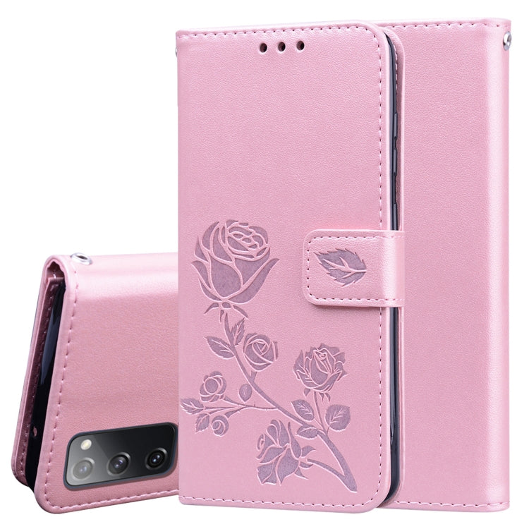 Custodia portafoglio in pelle PU rosa con slot carte