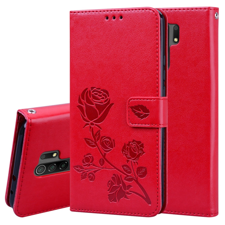 Custodia portafoglio in pelle PU rosa con slot carte