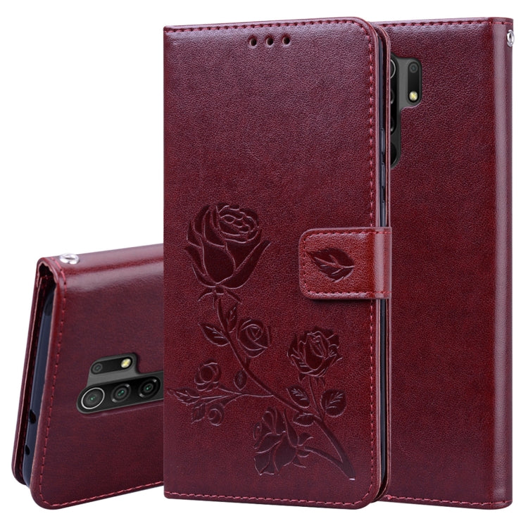 Custodia portafoglio in pelle PU rosa con slot carte