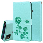 Custodia portafoglio in pelle PU rosa con slot carte