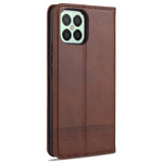 Custodia portafoglio in pelle con slot carte per smartphone compa