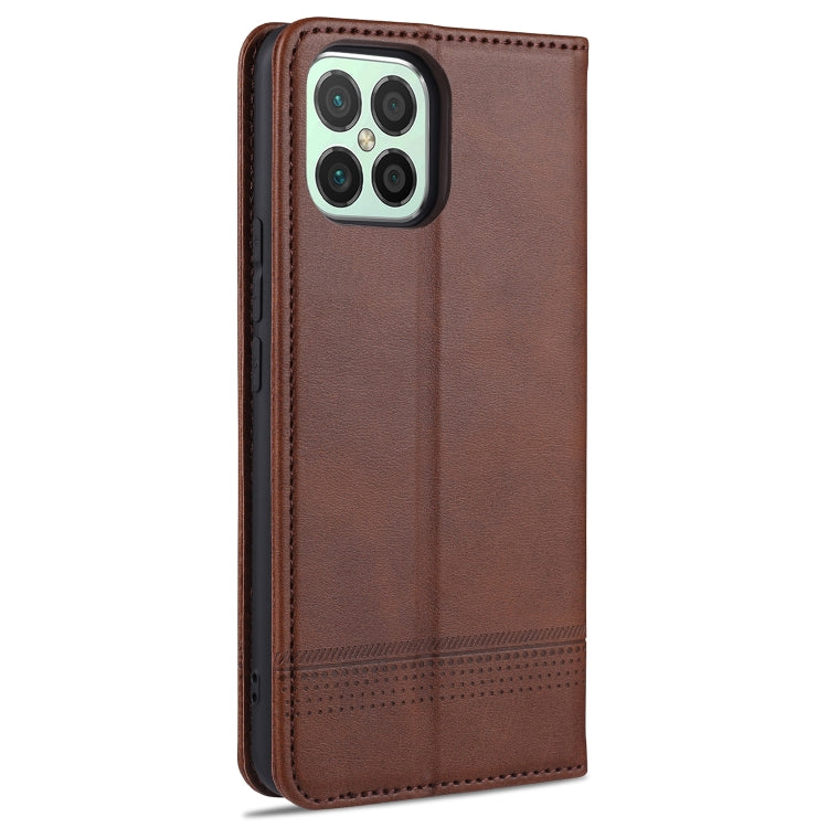 Custodia portafoglio in pelle con slot carte per smartphone compa