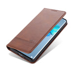 Custodia portafoglio in pelle con slot carte per smartphone compa