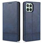 Custodia portafoglio in pelle con slot carte per smartphone compa