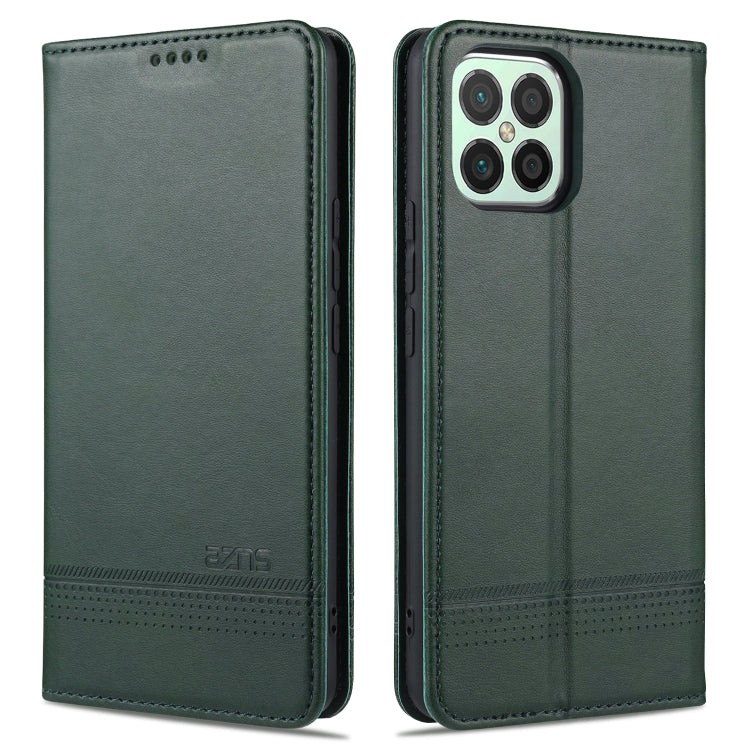 Custodia portafoglio in pelle con slot carte per smartphone compa